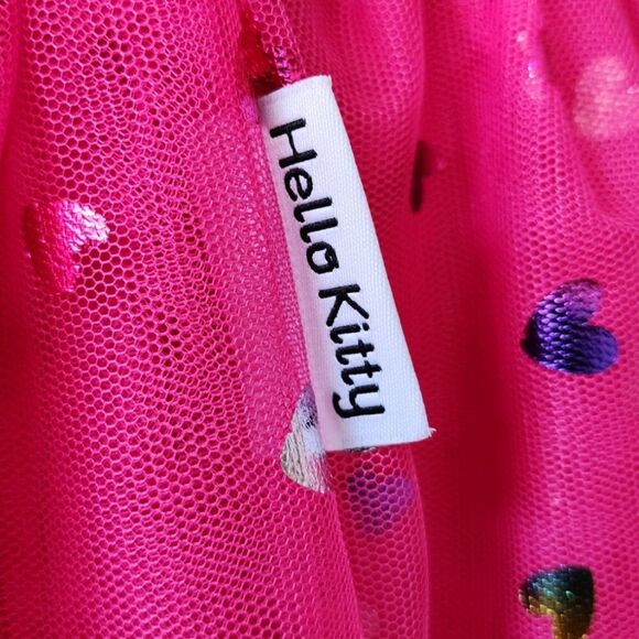 Hello Kitty Girl's Two Piece Matching Set | Skirt w/ Long Sleeve Shirt Halloween - Picture 11 of 12